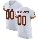 ＃00 Men's Custom White Elite Washington Commanders Vapor Untouchable Jersey