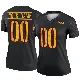 ＃00 Women's Custom Black Legend Washington Commanders Alternate Jersey