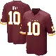 ＃10 Men's Tress Way Game Washington Commanders Burgundy Team Color Jersey