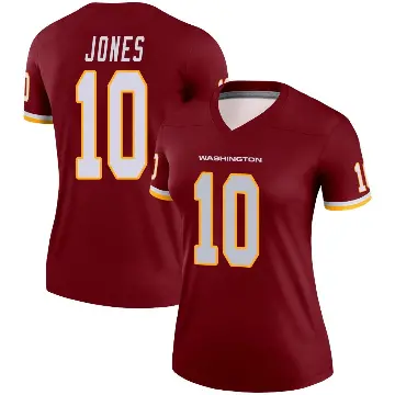 ＃10 Women's Jacoby Jones Legend Washington Commanders Burgundy Jersey