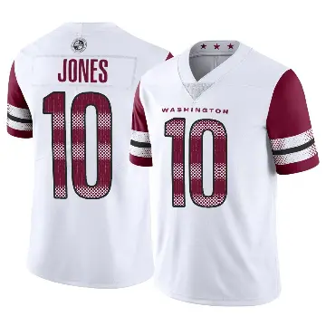 ＃10 Youth Jacoby Jones White Limited Washington Commanders Vapor Jersey