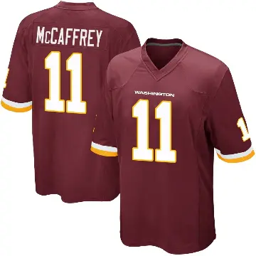 ＃11 Youth Luke McCaffrey Game Washington Commanders Burgundy Team Color Jersey