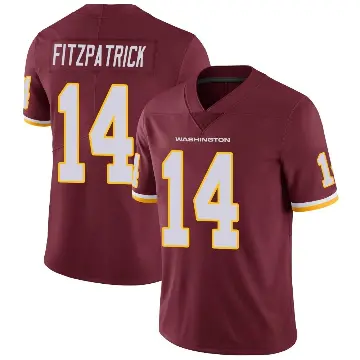 ＃14 Men's Ryan Fitzpatrick Limited Washington Commanders Burgundy Team Color Vapor Untouchable Jersey