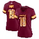 ＃19 Women's Chris Moore Game Washington Commanders Burgundy Jersey