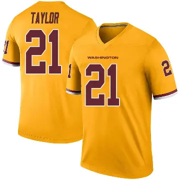 ＃21 Men's Sean Taylor Gold Legend Washington Commanders Color Rush Jersey