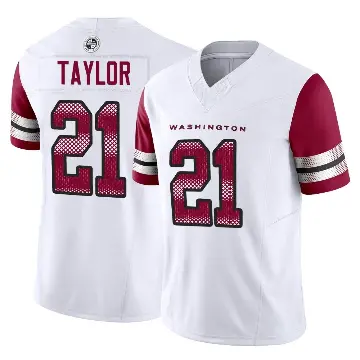 ＃21 Men's Sean Taylor White Limited Washington Commanders Vapor F.U.S.E. Jersey