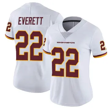 ＃22 Women's Deshazor Everett White Limited Washington Commanders Vapor Untouchable Jersey