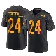 ＃24 Men's Von Miller Black Game Washington Commanders Alternate Jersey
