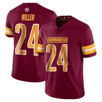 ＃24 Men's Von Miller Limited Washington Commanders Vapor Burgundy Jersey