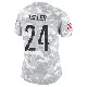 ＃24 Women's Von Miller Arctic Camo Limited Washington Commanders 2024 Salute to Service Jersey