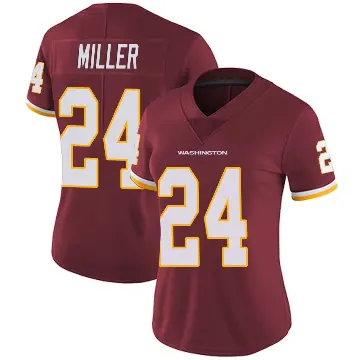 ＃24 Women's Von Miller Limited Washington Commanders Burgundy Team Color Vapor Untouchable Jersey