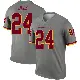 ＃24 Youth Michael Davis Gray Legend Washington Commanders Inverted Jersey