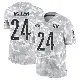 ＃24 Youth Von Miller Arctic Camo Limited Washington Commanders 2024 Salute to Service Jersey