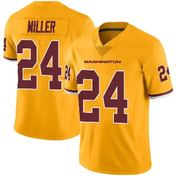 ＃24 Youth Von Miller Gold Limited Washington Commanders Color Rush Jersey