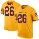 ＃26 Men's Clinton Portis Gold Legend Washington Commanders Color Rush Jersey