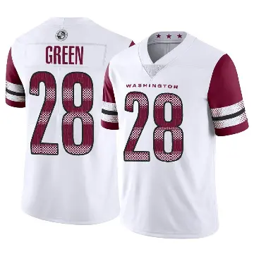＃28 Men's Darrell Green White Limited Washington Commanders Vapor Jersey