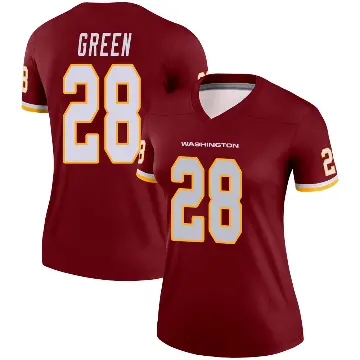 ＃28 Women's Darrell Green Legend Washington Commanders Burgundy Jersey