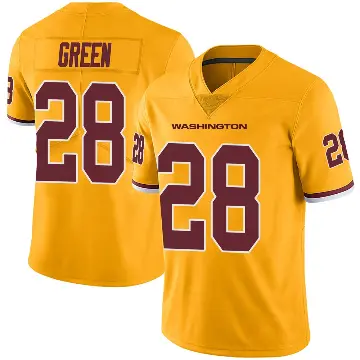 ＃28 Youth Darrell Green Gold Limited Washington Commanders Color Rush Jersey