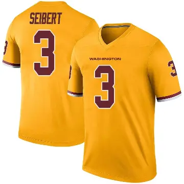 ＃3 Youth Austin Seibert Gold Legend Washington Commanders Color Rush Jersey