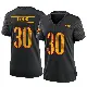 ＃30 Women's Austin Ekeler Black Game Washington Commanders Alternate Jersey