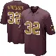 ＃32 Men's Xavier Henderson Game Washington Commanders Burgundy Alternate Jersey