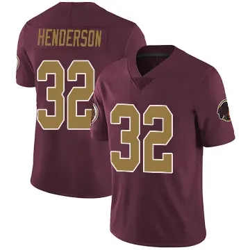 ＃32 Youth Xavier Henderson Limited Washington Commanders Burgundy Alternate Vapor Untouchable Jersey