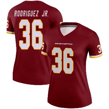 ＃36 Women's Chris Rodriguez Jr. Legend Washington Commanders Burgundy Jersey
