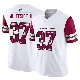 ＃37 Men's Nick Whiteside II White Limited Washington Commanders Vapor F.U.S.E. Jersey