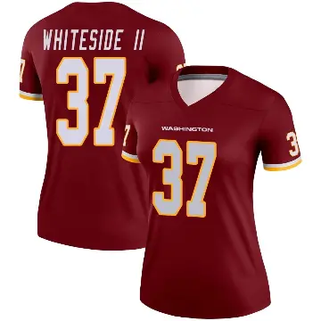 ＃37 Women's Nick Whiteside II Legend Washington Commanders Burgundy Jersey