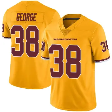 ＃38 Youth Allan George Gold Limited Washington Commanders Color Rush Jersey