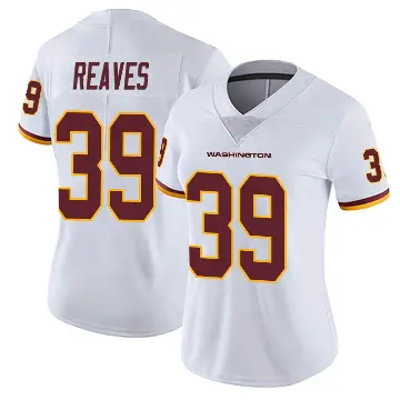 ＃39 Women's Jeremy Reaves White Limited Washington Commanders Vapor Untouchable Jersey