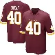 ＃40 Men's Tyler Owens Game Washington Commanders Burgundy Team Color Jersey