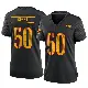 ＃50 Women's Nate Gerry Black Game Washington Commanders Alternate Jersey