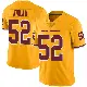 ＃52 Men's Javon Kinlaw Gold Limited Washington Commanders Color Rush Jersey