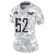＃52 Women's Javon Kinlaw Arctic Camo Limited Washington Commanders 2024 Salute to Service Jersey
