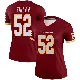 ＃52 Women's Javon Kinlaw Legend Washington Commanders Burgundy Jersey