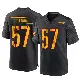 ＃57 Men's Nick Bellore Black Game Washington Commanders Alternate Jersey