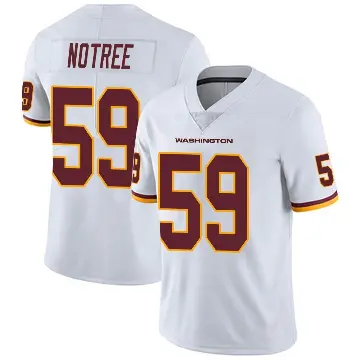 ＃59 Youth Bryce Notree White Limited Washington Commanders Vapor Untouchable Jersey
