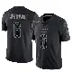 ＃6 Men's Tay Martin Black Limited Washington Commanders Reflective Jersey