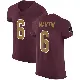 ＃6 Men's Tay Martin Elite Washington Commanders Burgundy Alternate Vapor Untouchable Jersey