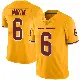 ＃6 Men's Tay Martin Gold Limited Washington Commanders Color Rush Jersey