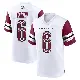 ＃6 Men's Tay Martin White Game Washington Commanders Jersey