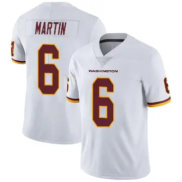 ＃6 Men's Tay Martin White Limited Washington Commanders Vapor Untouchable Jersey