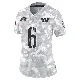 ＃6 Women's Tay Martin Arctic Camo Limited Washington Commanders 2024 Salute to Service Jersey