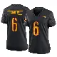 ＃6 Women's Tay Martin Black Game Washington Commanders Alternate Jersey