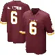 ＃6 Youth Noah Igbinoghene Game Washington Commanders Burgundy Team Color Jersey