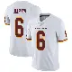 ＃6 Youth Tay Martin White Limited Washington Commanders Vapor Untouchable Jersey
