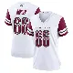 ＃66 Women's Ricky Barber White Game Washington Commanders Jersey