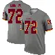 ＃72 Youth Charles Leno Jr. Gray Legend Washington Commanders Inverted Jersey