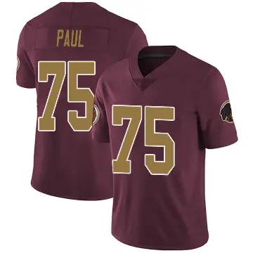＃75 Youth Chris Paul Limited Washington Commanders Burgundy Alternate Vapor Untouchable Jersey